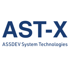 Logo der AST-X GmbH – Hersteller industrieller IoT-Gateways für sichere Vernetzung