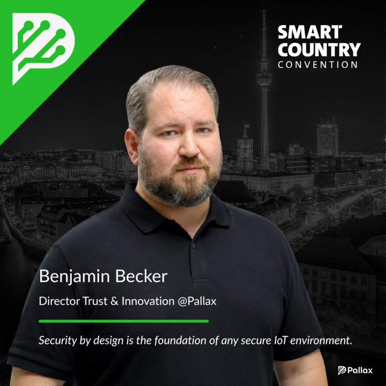 Benjamin Becker auf der Smart Country Convention 2026