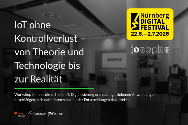 Pallax auf dem Nürnberg Digital Festival 2026