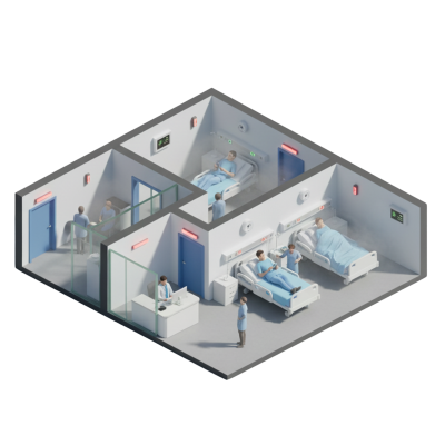 Pallax Smart Patient Room Sick